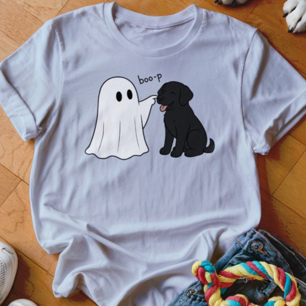 Boo-p Black Lab Shirt - The Pawsitive Initiative