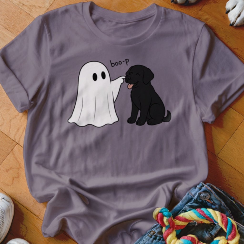 Boo-p Black Lab Shirt - The Pawsitive Initiative
