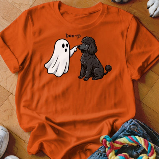 Boo-p Black Poodle Shirt - The Pawsitive Initiative