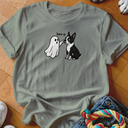Boo-p Boston Terrier Shirt - The Pawsitive Initiative