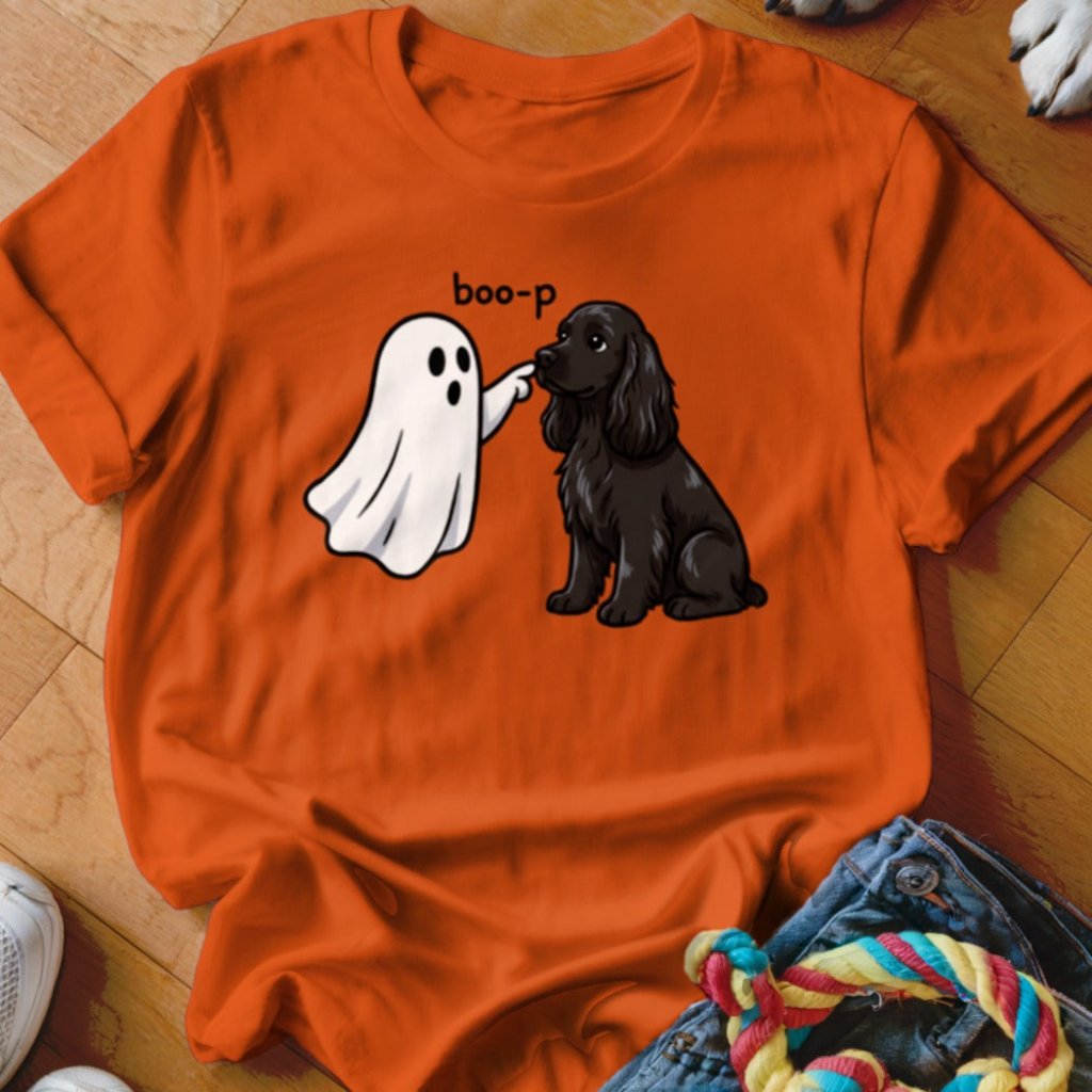 Boo-p Cocker Spaniel Shirt - The Pawsitive Initiative