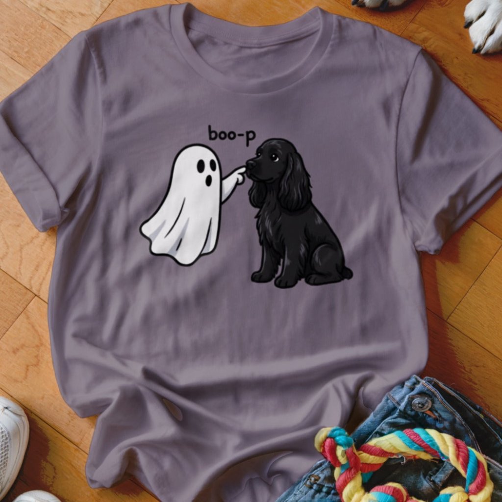 Boo-p Cocker Spaniel Shirt - The Pawsitive Initiative