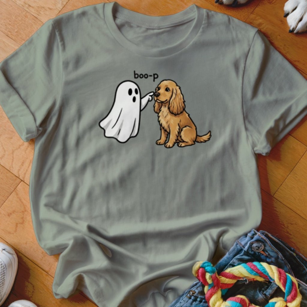 Boo-p Cocker Spaniel Shirt - The Pawsitive Initiative