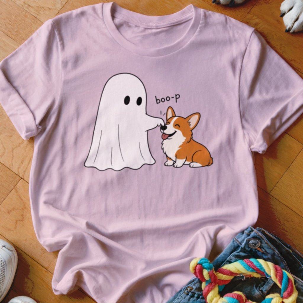 Boo-p Corgi Shirt - The Pawsitive Initiative