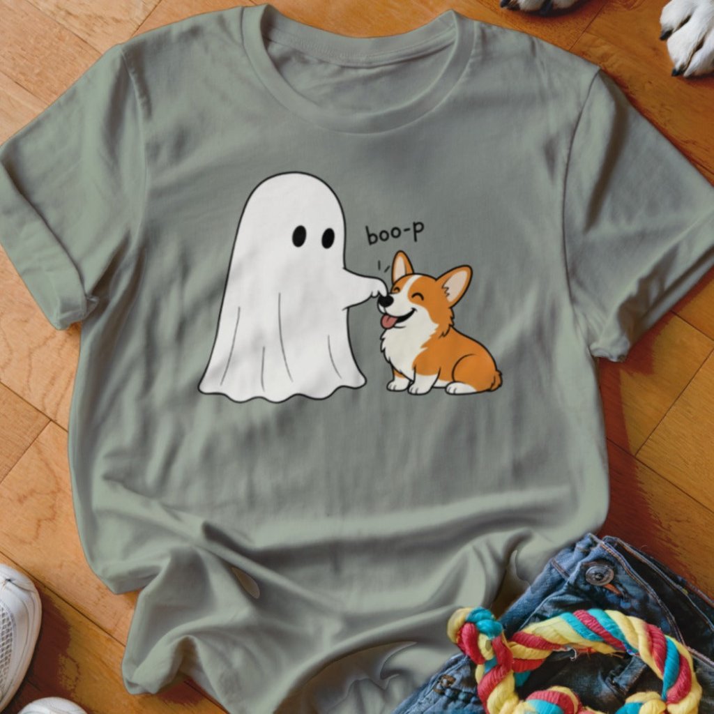 Boo-p Corgi Shirt - The Pawsitive Initiative