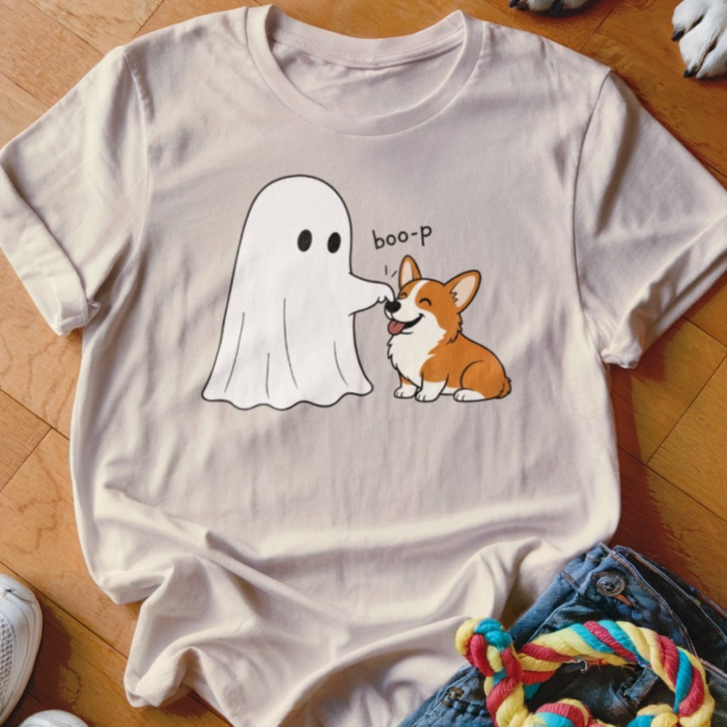 Boo-p Corgi Shirt - The Pawsitive Initiative
