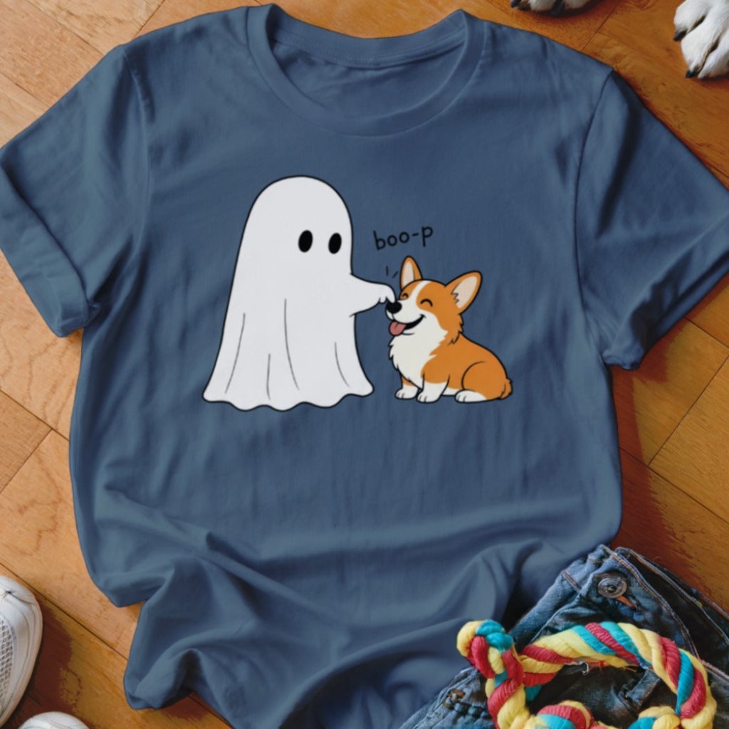 Boo-p Corgi Shirt - The Pawsitive Initiative
