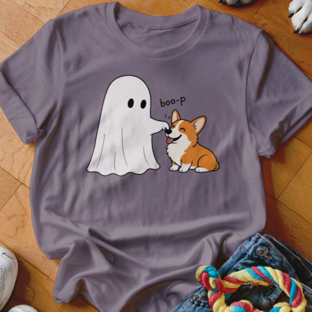 Boo-p Corgi Shirt - The Pawsitive Initiative