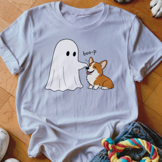 Boo-p Corgi Shirt - The Pawsitive Initiative