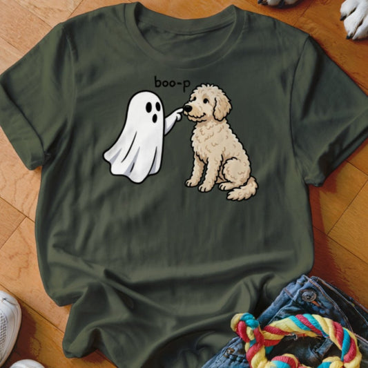 Boo-p Cream Goldendoodle Shirt - The Pawsitive Initiative