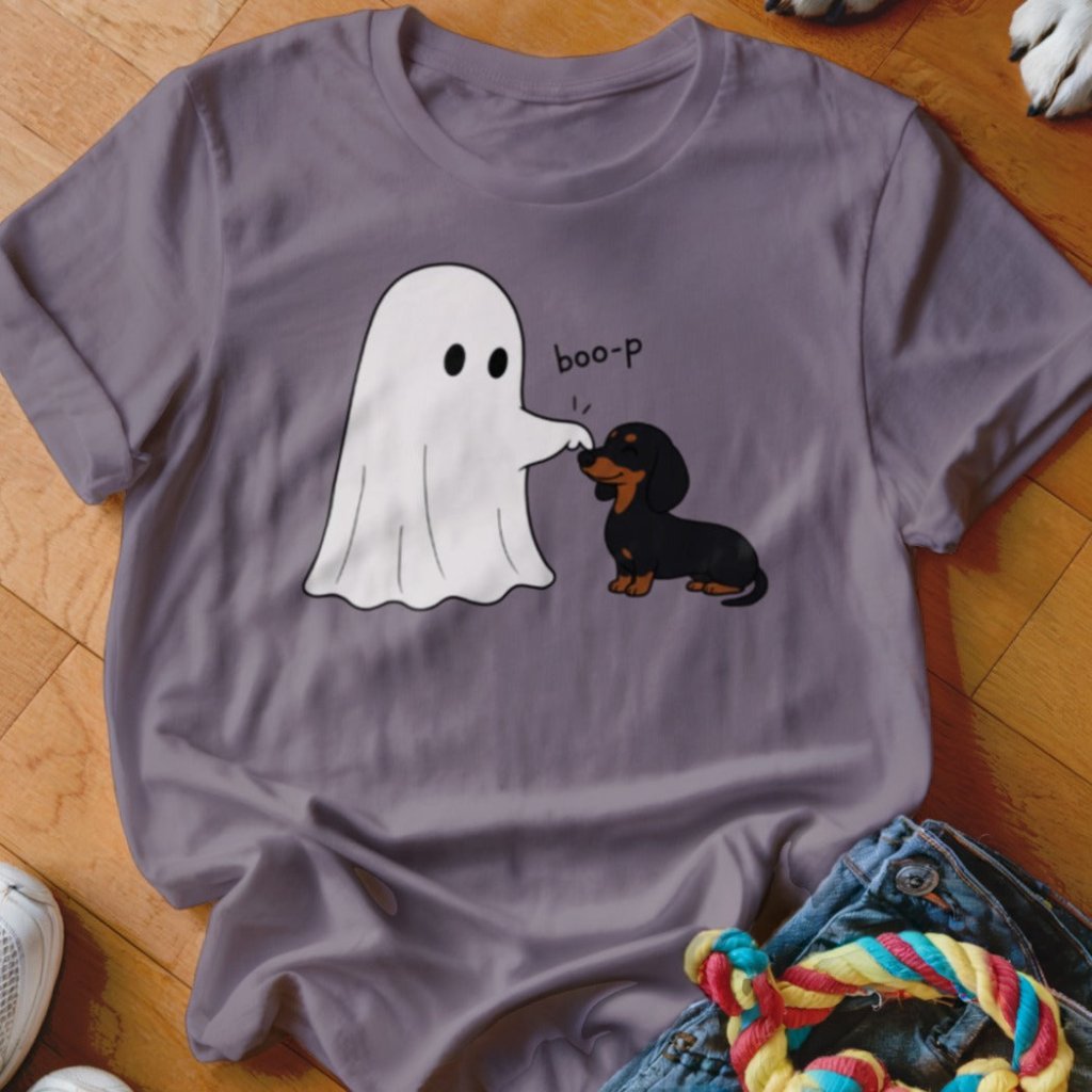 Boo-p Dachshund Shirt - The Pawsitive Initiative