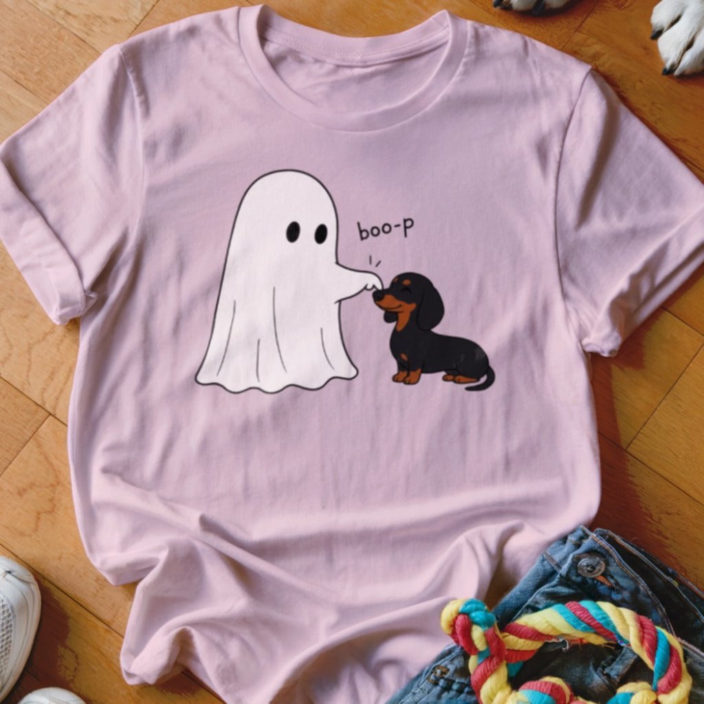 Boo-p Dachshund Shirt - The Pawsitive Initiative