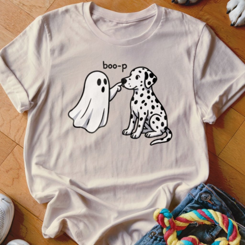 Boo-p Dalmatian Shirt - The Pawsitive Initiative