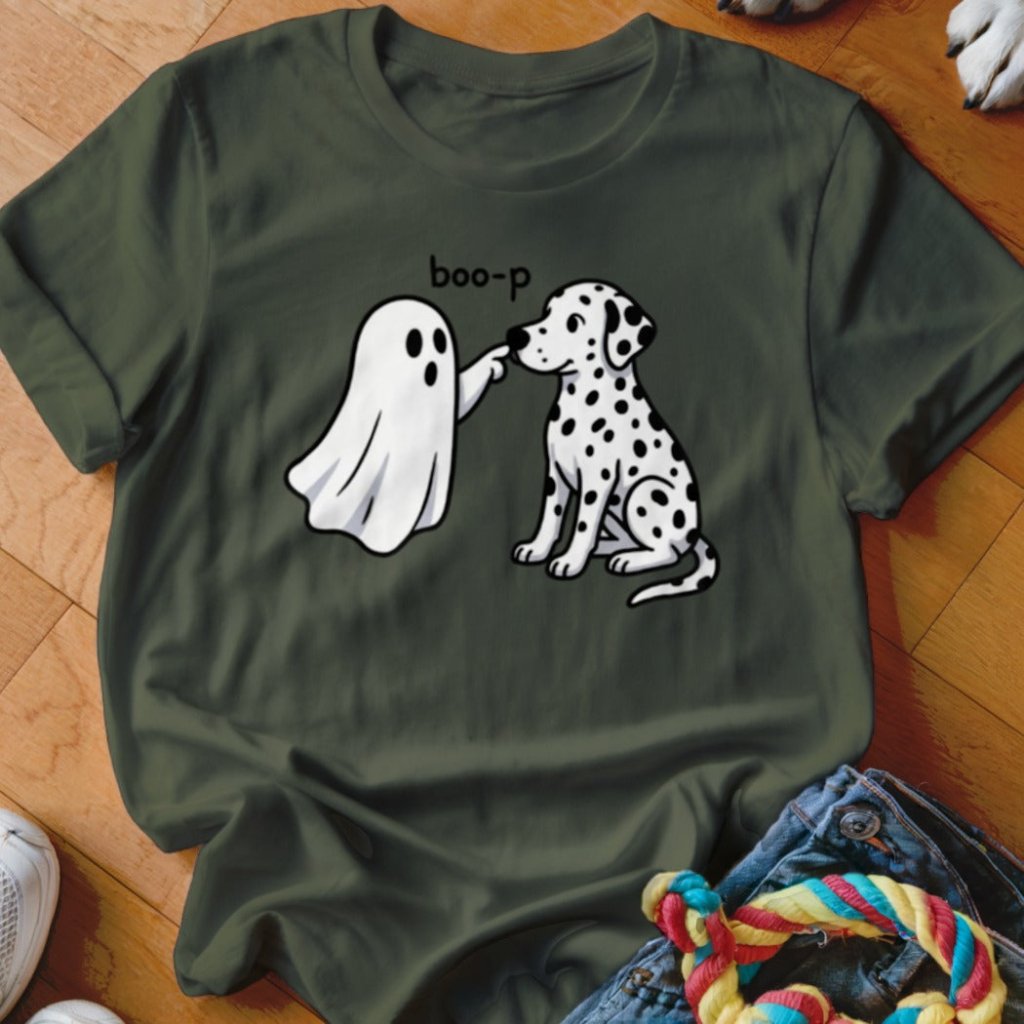 Boo-p Dalmatian Shirt - The Pawsitive Initiative