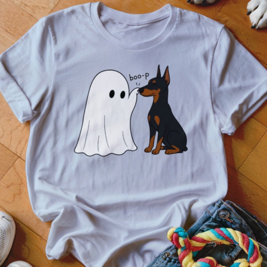Boo-p Doberman Shirt - The Pawsitive Initiative
