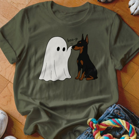Boo-p Doberman Shirt - The Pawsitive Initiative