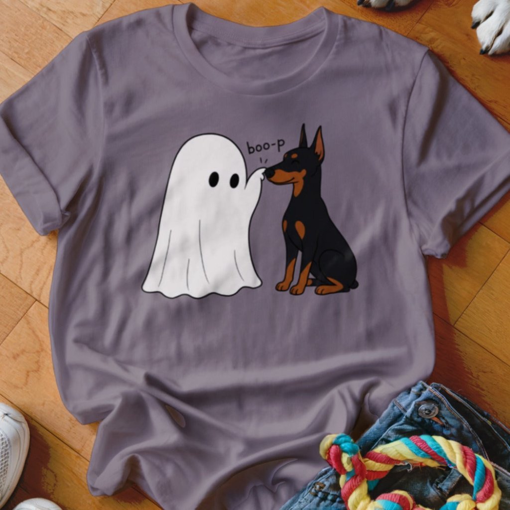 Boo-p Doberman Shirt - The Pawsitive Initiative