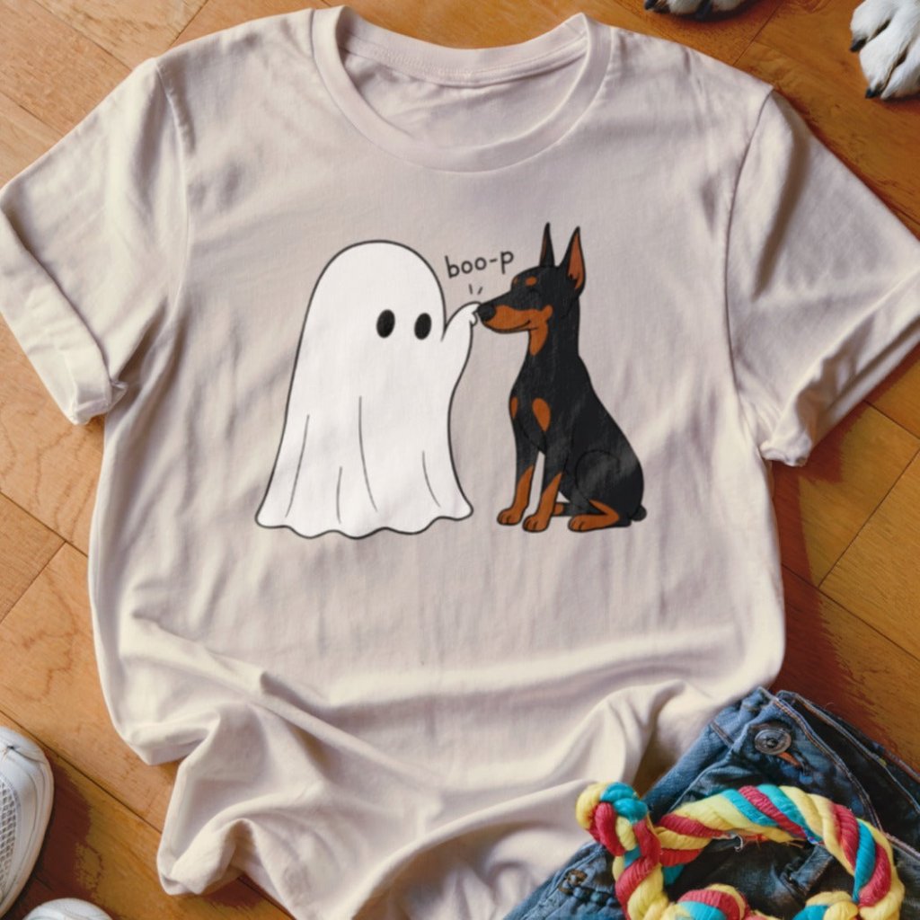 Boo-p Doberman Shirt - The Pawsitive Initiative