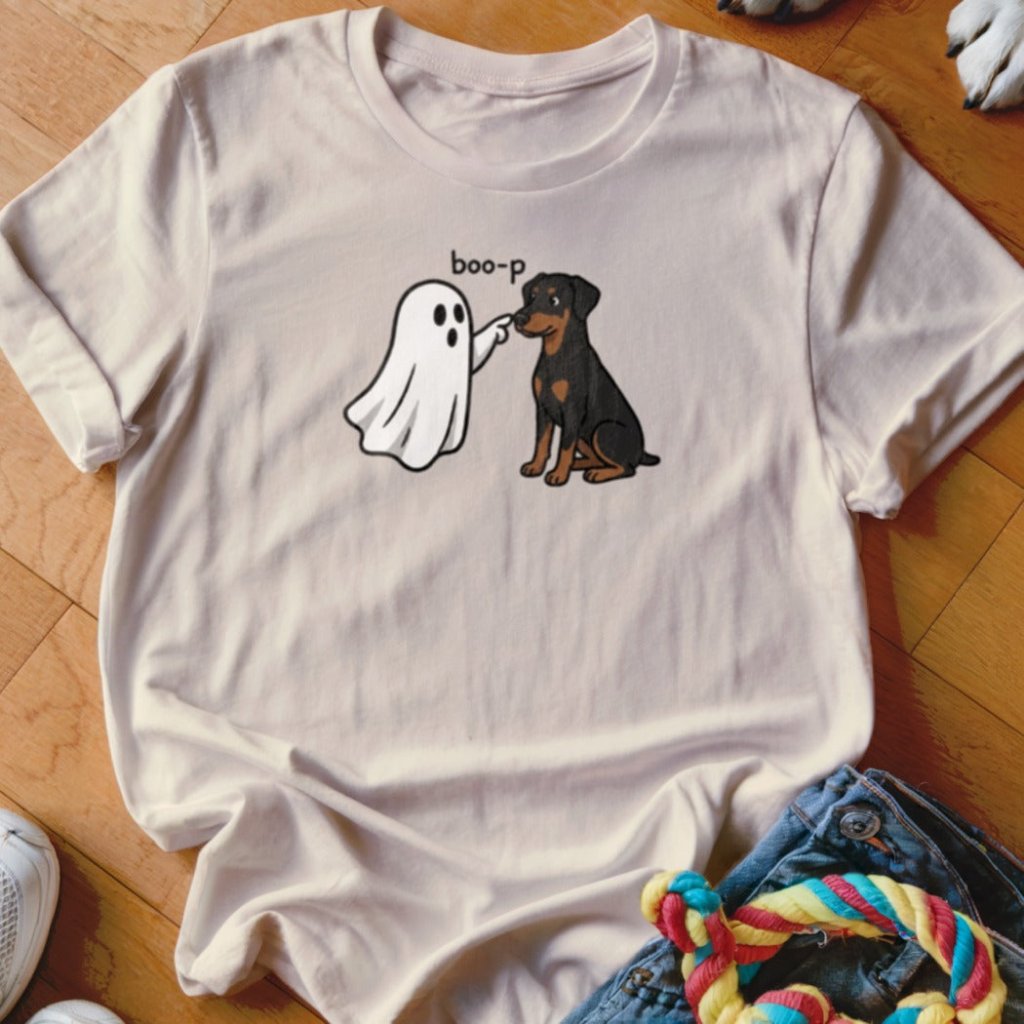 Boo-p Doberman Shirt - The Pawsitive Initiative