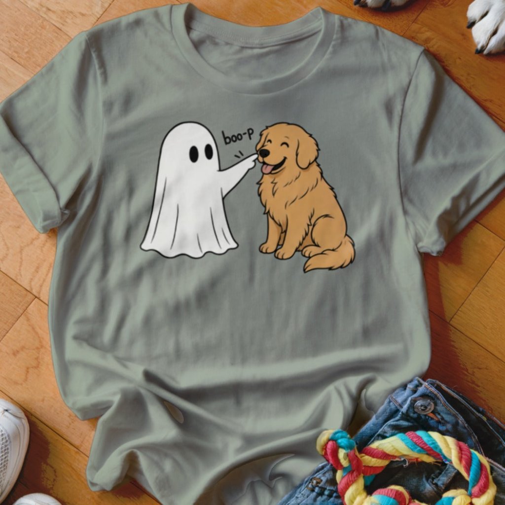 Boo-p Golden Retriever Shirt - The Pawsitive Initiative