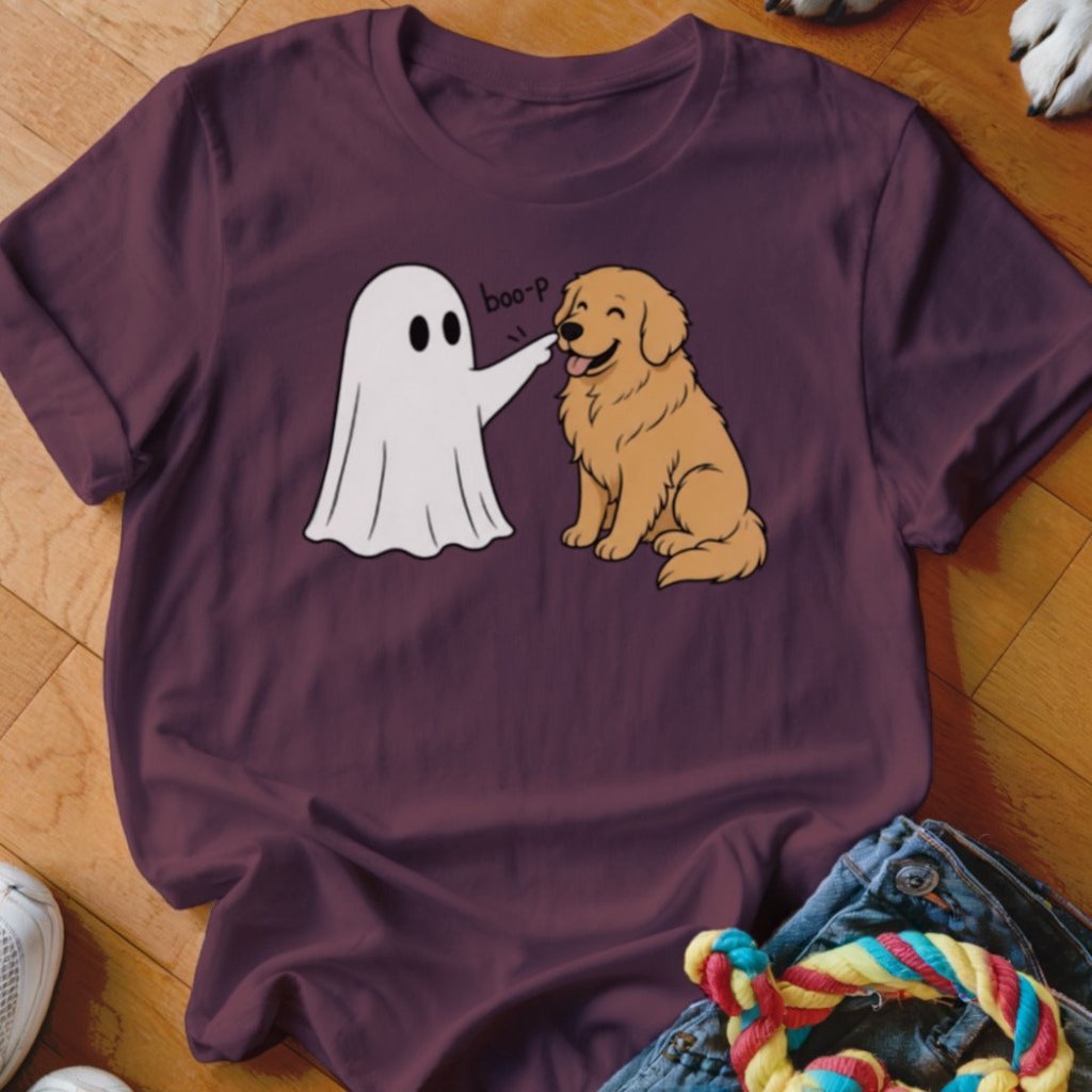 Boo-p Golden Retriever Shirt - The Pawsitive Initiative