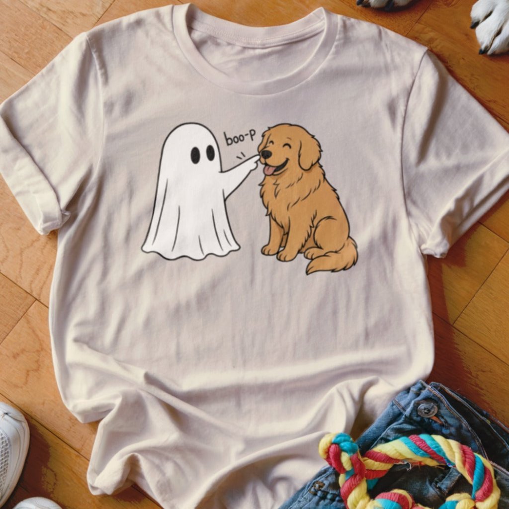 Boo-p Golden Retriever Shirt - The Pawsitive Initiative