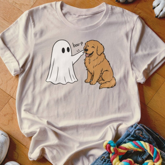 Boo-p Golden Retriever Shirt - The Pawsitive Initiative