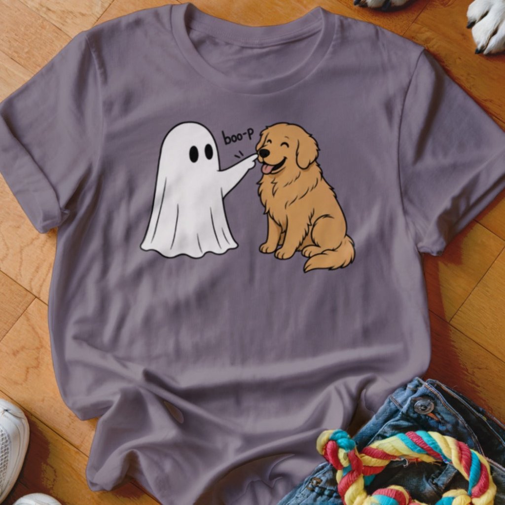 Boo-p Golden Retriever Shirt - The Pawsitive Initiative