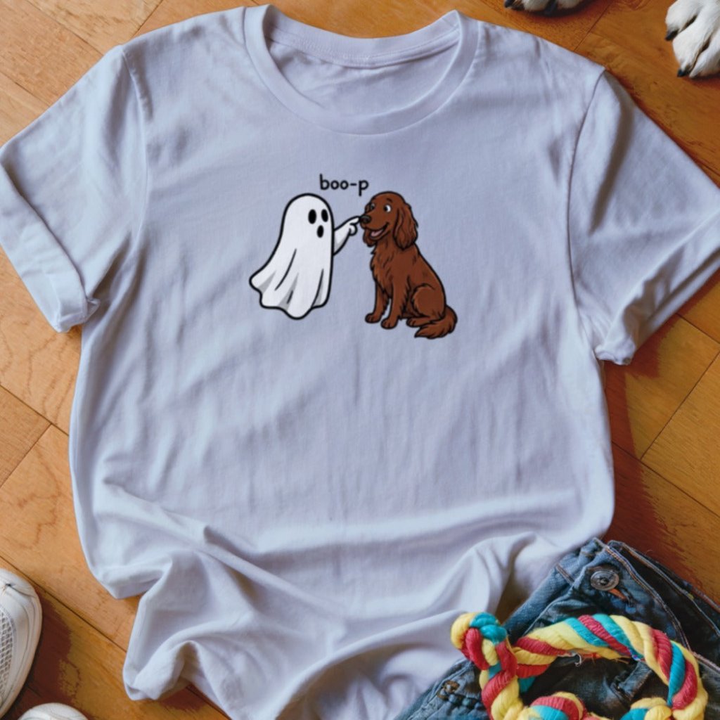 Boo-p Irish Setter Shirt - The Pawsitive Initiative