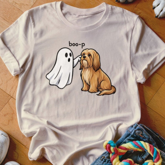 Boo-p Lhasa Apso Shirt - The Pawsitive Initiative