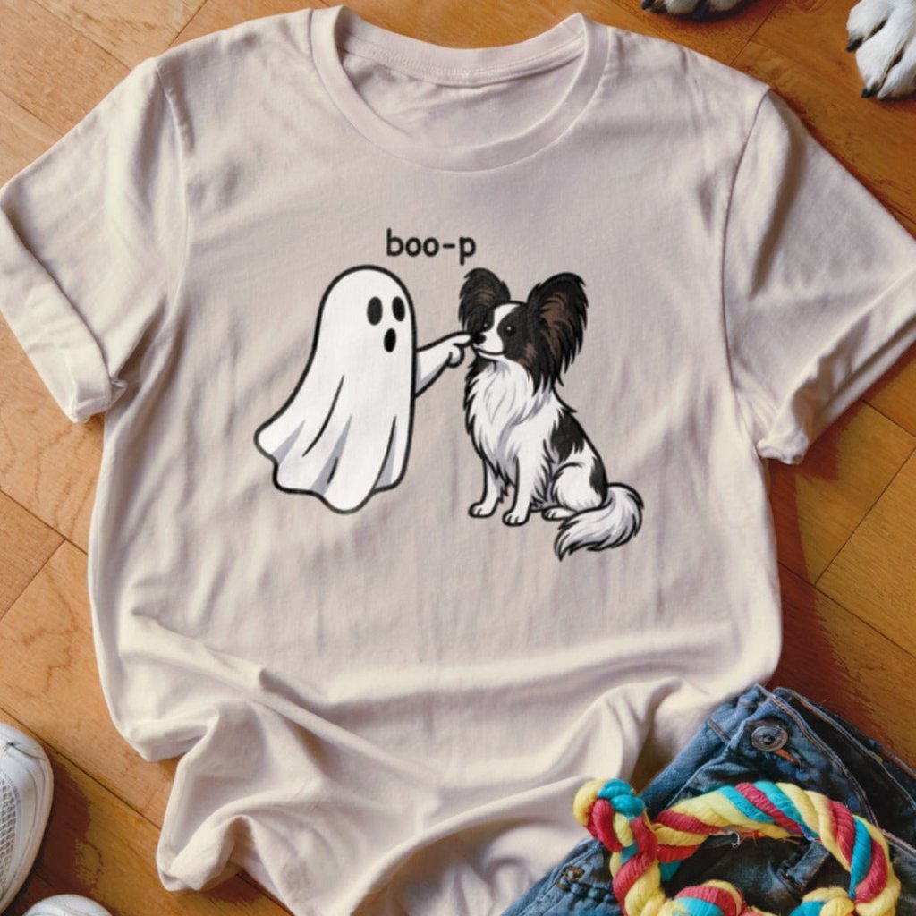 Boo-p Papillon Shirt - The Pawsitive Initiative