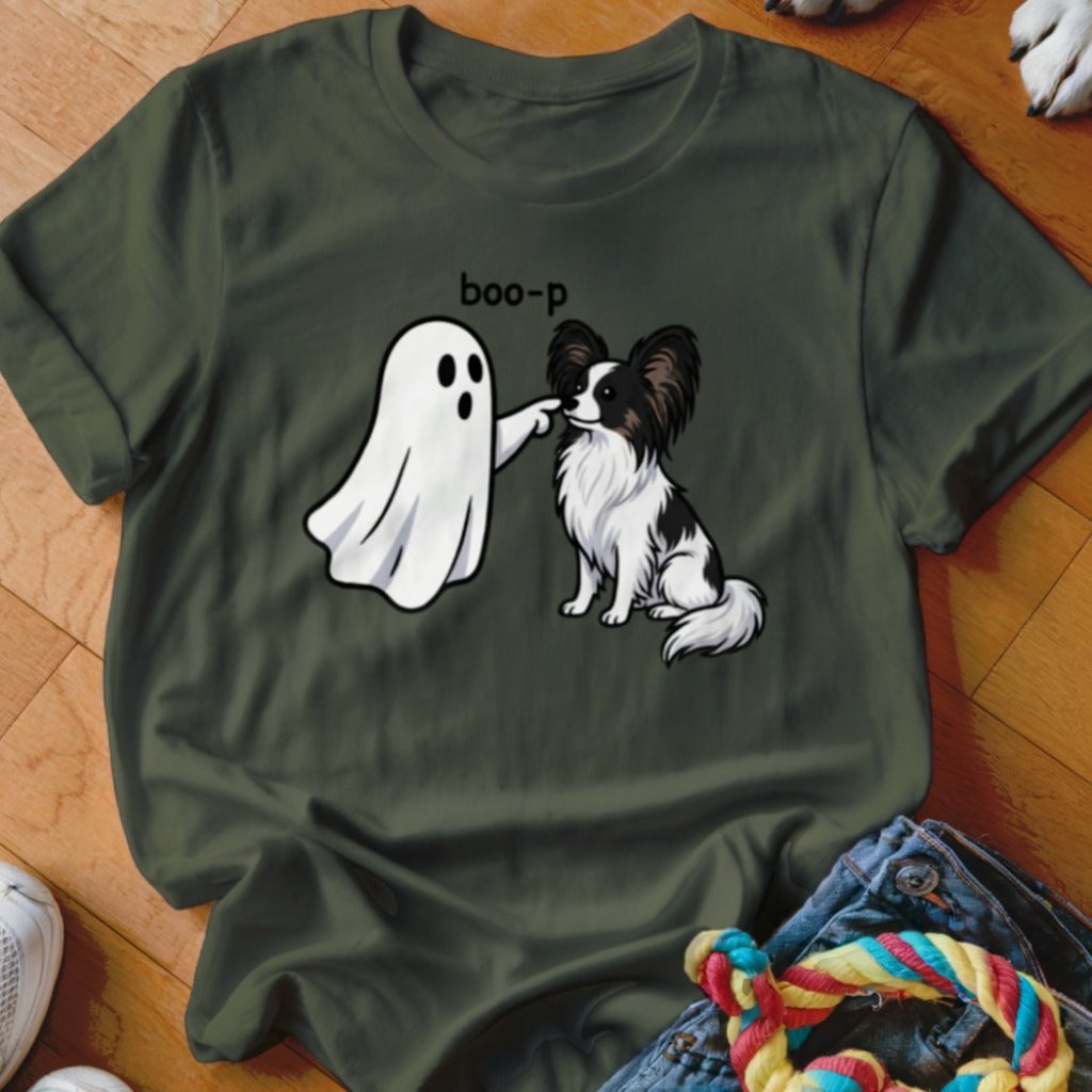 Boo-p Papillon Shirt - The Pawsitive Initiative