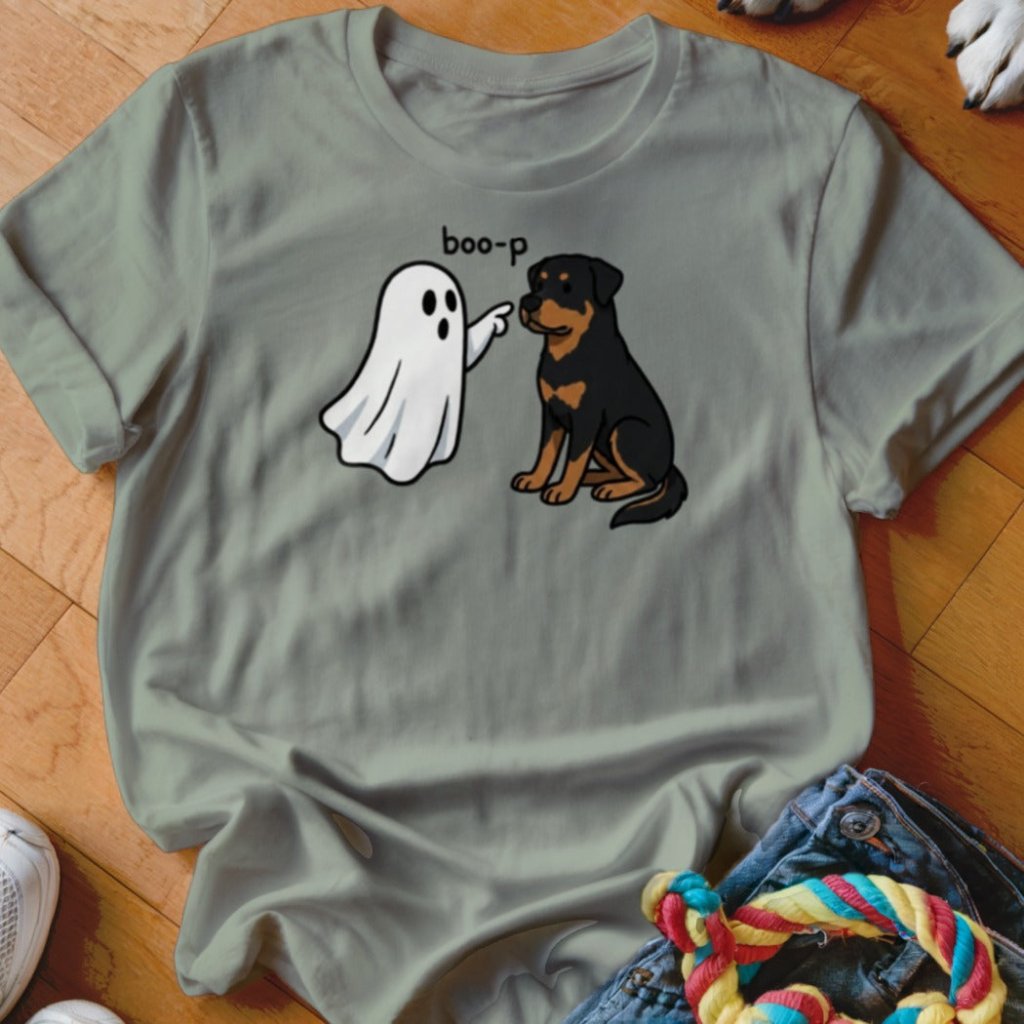 Boo-p Rottweiler Shirt - The Pawsitive Initiative
