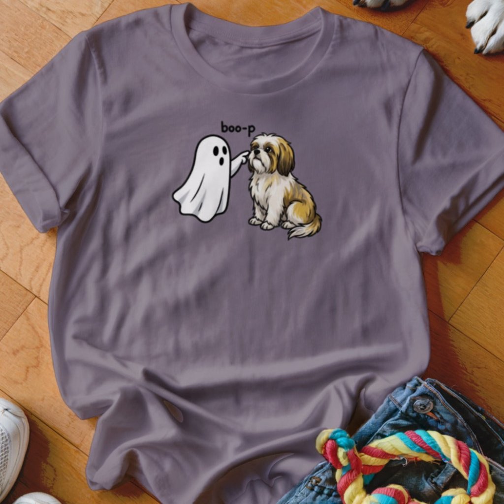 Boo-p Shih Tzu Shirt - The Pawsitive Initiative