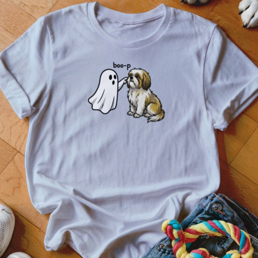 Boo-p Shih Tzu Shirt - The Pawsitive Initiative