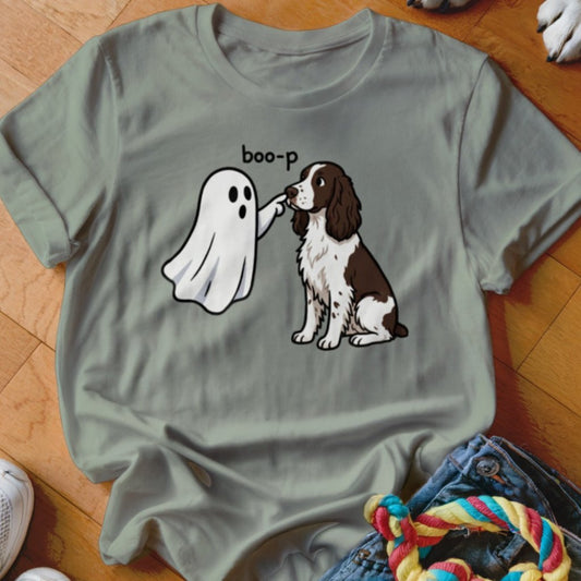 Boo-p Springer Spaniel Shirt - The Pawsitive Initiative