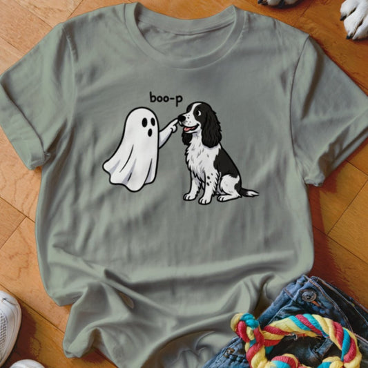 Boo-p Springer Spaniel Shirt - The Pawsitive Initiative