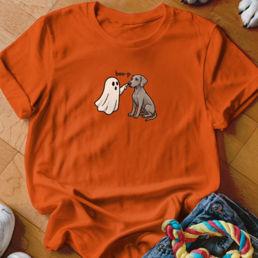 Boo-p Weimaraner Shirt - The Pawsitive Initiative
