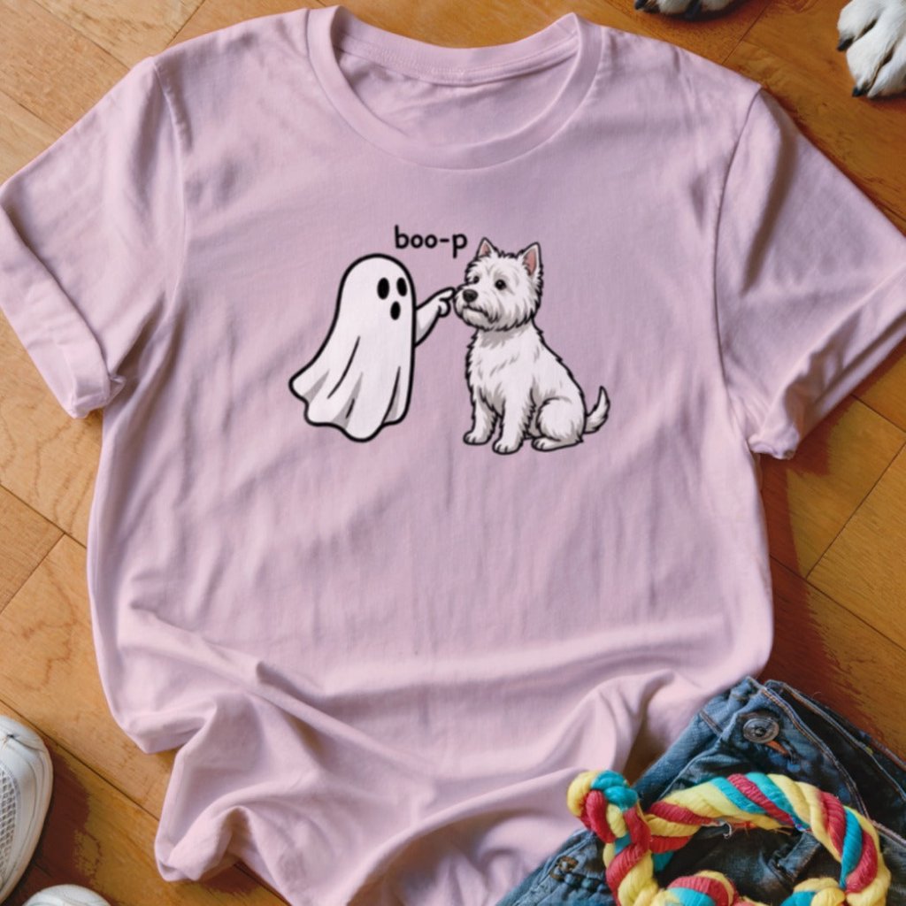 Boo-p Westie Shirt - The Pawsitive Initiative