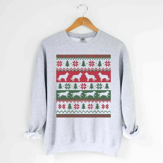 Border Collie Christmas Sweatshirt - The Pawsitive Initiative
