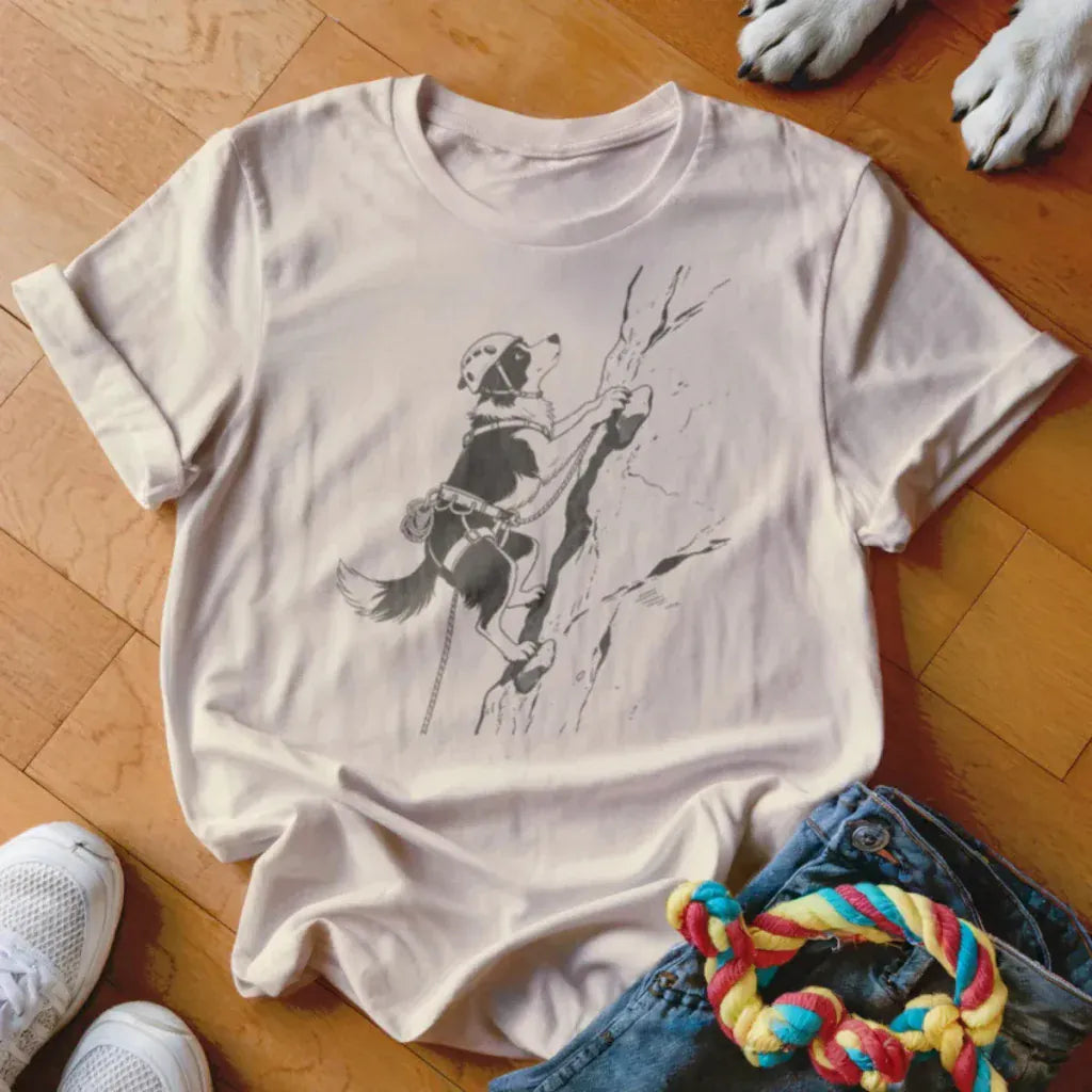 Border Collie Climbing Shirt - The Pawsitive Initiative