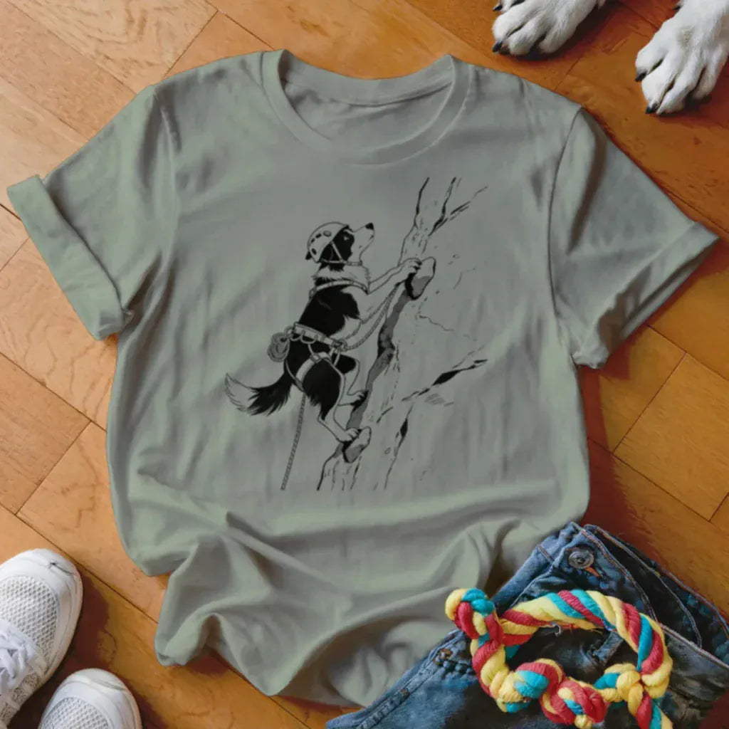 Border Collie Climbing Shirt - The Pawsitive Initiative