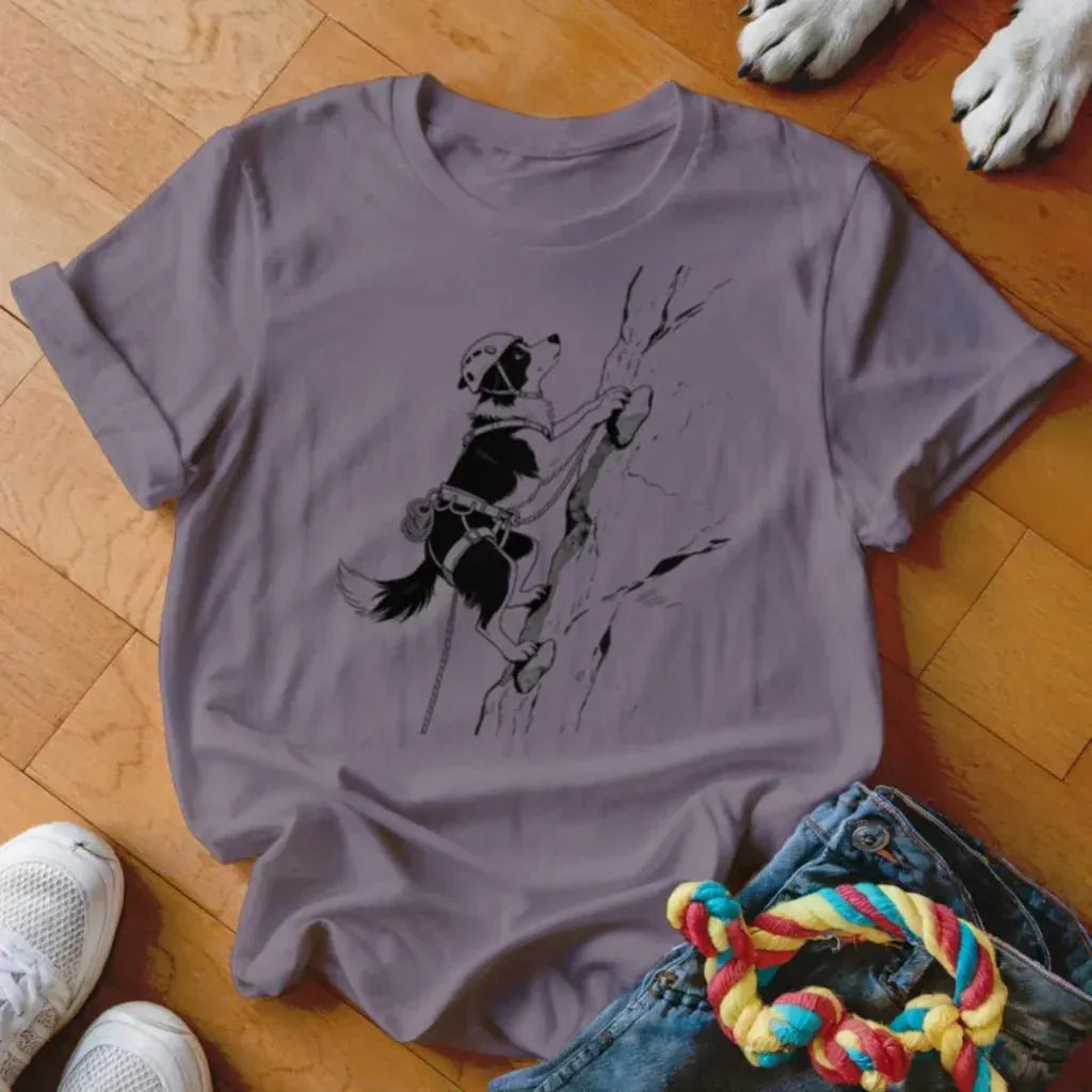 Border Collie Climbing Shirt - The Pawsitive Initiative