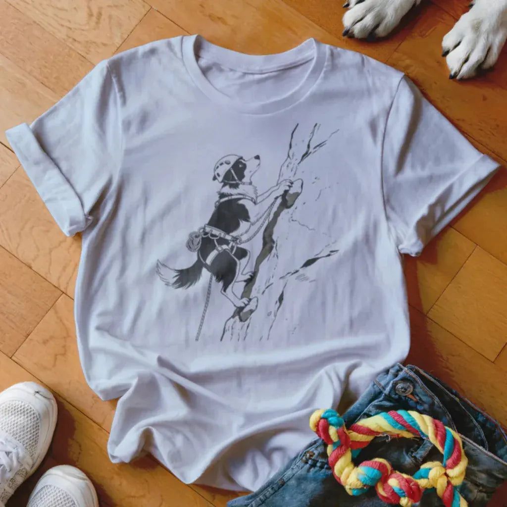 Border Collie Climbing Shirt - The Pawsitive Initiative