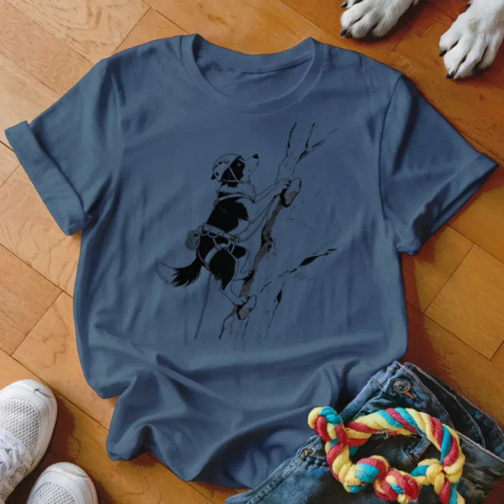 Border Collie Climbing Shirt - The Pawsitive Initiative