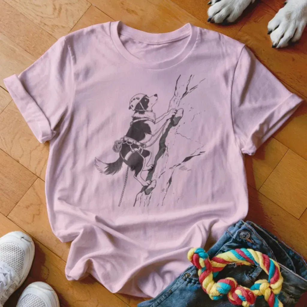 Border Collie Climbing Shirt - The Pawsitive Initiative