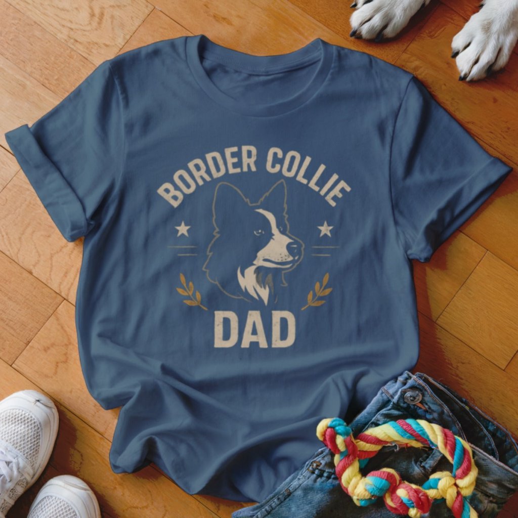 Border Collie Dad Shirt - The Pawsitive Initiative