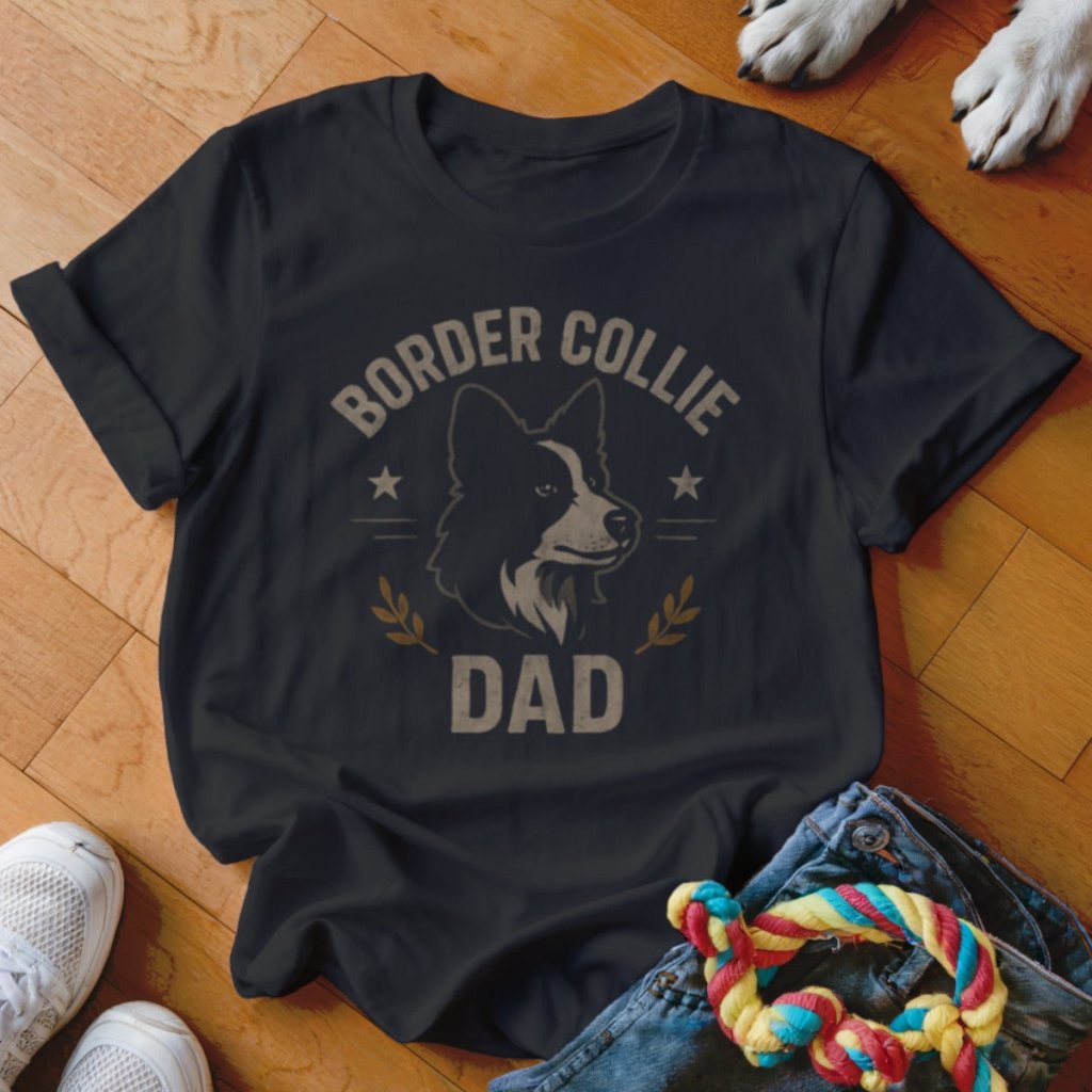 Border Collie Dad Shirt - The Pawsitive Initiative
