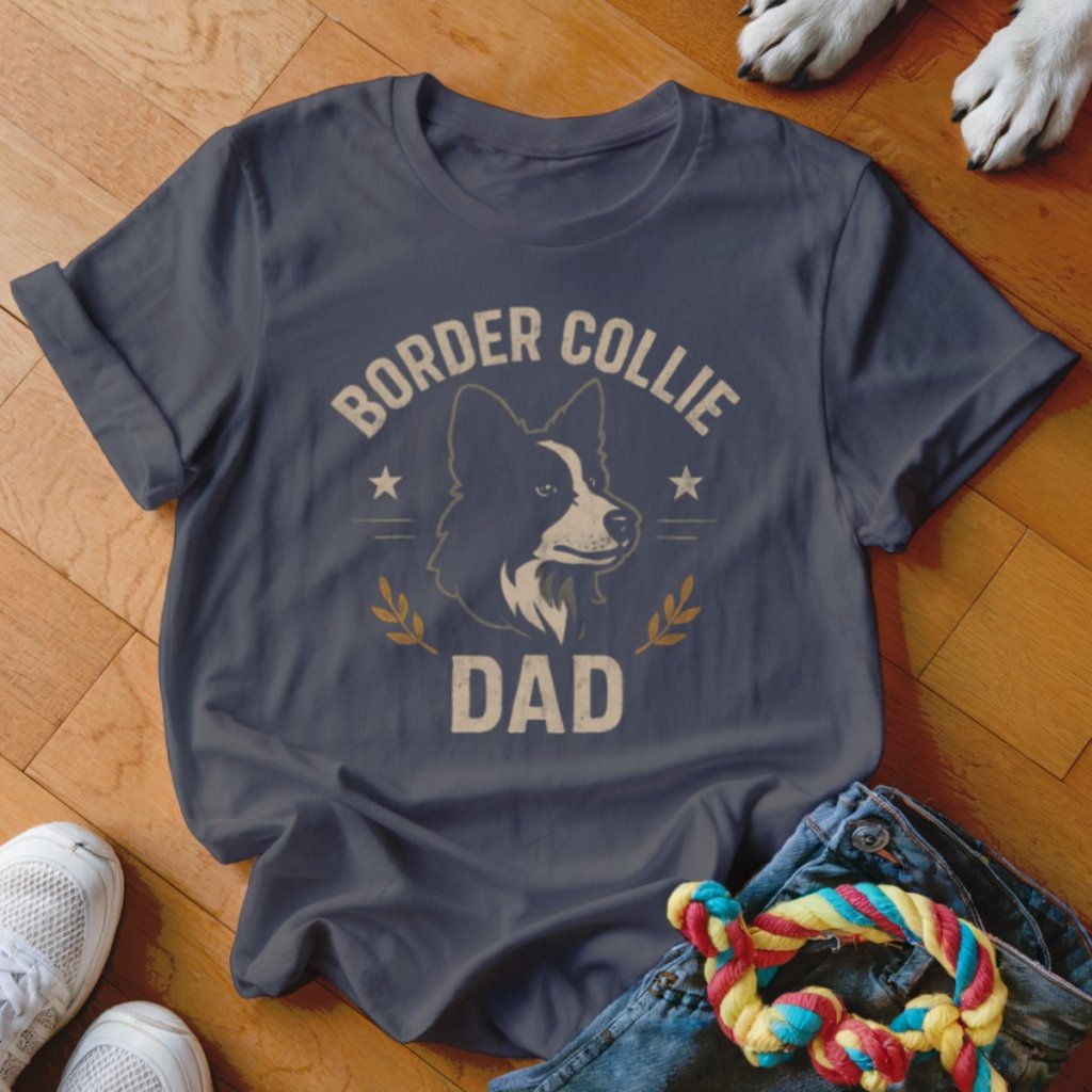 Border Collie Dad Shirt - The Pawsitive Initiative