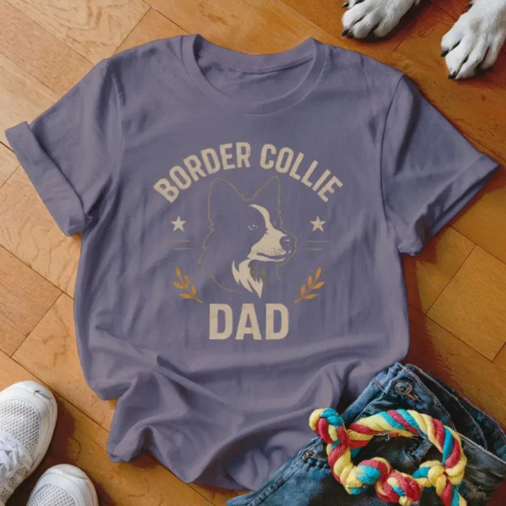 Border Collie Dad Shirt - The Pawsitive Initiative